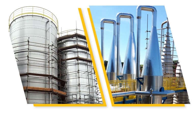 Isolamento térmico industrial